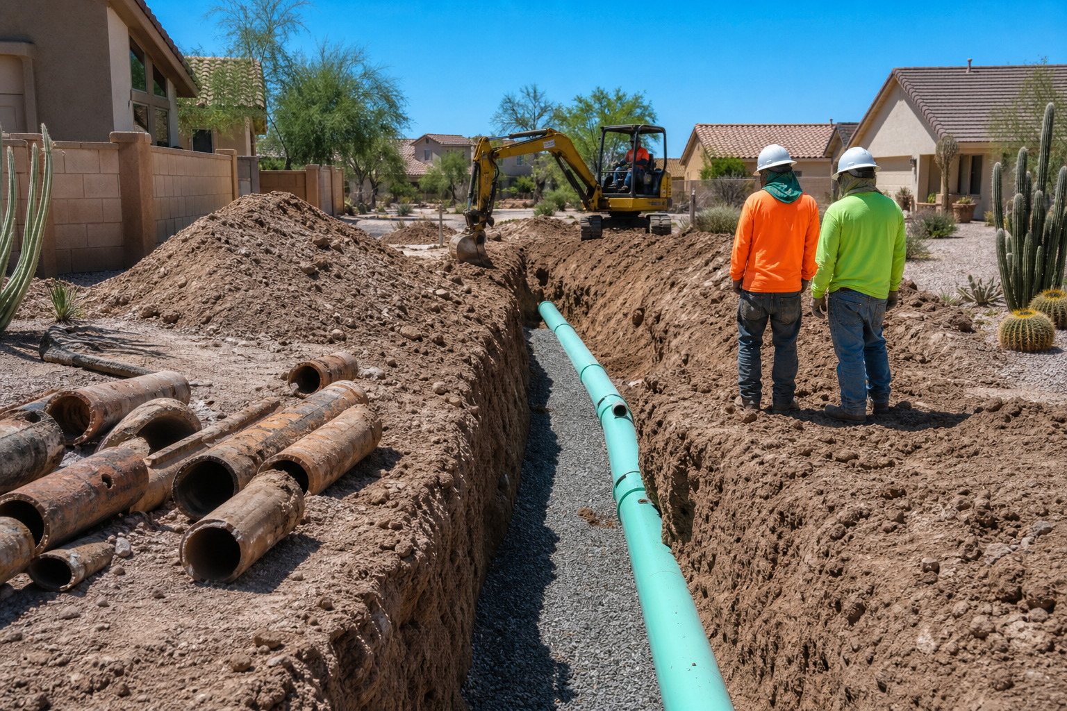 Sewer Line Replacement — Mesa, AZ