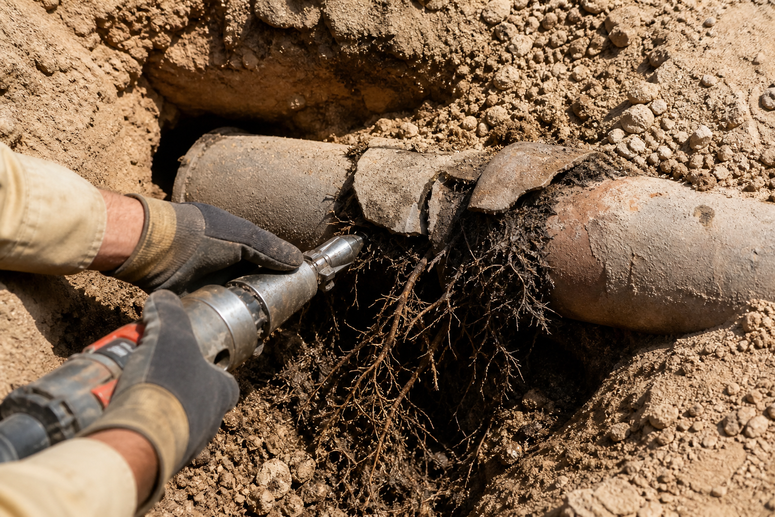 Root Intrusion Removal — Mesa, AZ